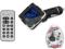Transmiter LCD SD USB MP3 samochodowy na fale FM