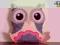 sowa przytulanka hand made