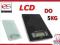 WAGA elektroniczna LCD szklana do 5 kg KUCHENNA