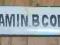 Tabliczka emaliowana - VITAMIN. B COMPL.