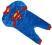 H&amp;M 68 4-6M PAJAC SUPERMAN J.NOWY