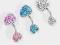 KOLCZYK DO PĘPKA cyrkonie PIERCING swarovski biały