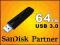 PENDRIVE SANDISK EXTREME 64GB USB 3.0 190MB/s