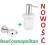 GROHE akcesoria BauCosmopolitan uchwyt + dozownik