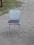 Krzesło bielone stylowe postarzane schabby chic