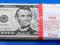 500$ Paczka 100x5$ - Banknoty Nowe (UNC)