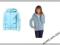E261 NOWA DZIECIĘCA NIEBIESKA BLUZA HANES R.158CM!