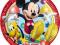Talerzyki Urodzinowe Myszka MICKEY Miki 8 szt
