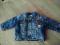 ZARA KURTKA JEANSOWA OCIEPLANA ROZM. 74-80 CM