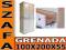 ### Szafa GRENADA 2D - 100cm - DREWNIANA # BIAŁA #