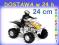 QUAD Z NAPĘDEM DŁ 24 cm kład MOTOR MOTOCYKL POJAZD