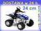 QUAD Z NAPĘDEM DŁ 24 cm kład MOTOR MOTOCYKL POJAZD