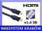 Kabel HDMI 10m 1.4 Ethernet FullHD złoty z oplotem