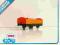wagon z drewnem - PLATFORMA - Tomek TRACKMASTER