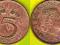 HOLANDIA  5 Cents 1969 r.