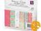 Papier do cardmaking`u 15x15 cm - zestaw Sunny