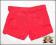 5776-19 ...BLUEZOO... CZERWONE SZORTY SPODENKI 140