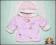 5812-3 ...LADY BIRD. KURKTKA BUDRYSOWKA PINK r.74