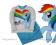 MY LITTLE PONY PIŻAMA NIEBIESKA 92/98 B711