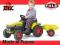 SOLIDNY Traktor na pedały dla dzieci 877A FRANCJA
