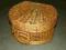 Kosz wiklinowy kuferek zamykany