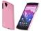 Pink Rubber case LG Nexus 5 D820 + folia wymiar