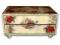 Komoda, szafka nocna w róźe, shabby, - 50%