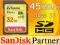 Karta pamięci SD SDHC SanDisk 32GB Extreme 45MB/s