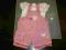 Komplecik dla dziewczynki na lato rozm. 56