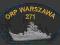 naszywka ORP WARSZAWA 271