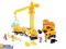 ZESTAW KOPARKA CIĘŻARÓWKA DŹWIG BETONIARKA  9666