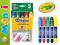 Crayola KREDKI ŚWIECOWE DO SZKŁA 5 kol Maluj