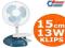 WENTYLATOR WIATRAK BIUROWY 15CM Z KLIPSEM WE130004