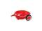 BIG Przyczepka do jeździka New Bobby Car czerwona