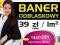 Baner Banery Odblaskowy - wysoka jakość! cena!