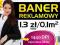 Baner Reklamowy, Banery, Reklama do 1440DPI! CENA!