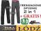 Męskie letnie spodnie trekkingowe  4F rozm.  XL