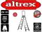 Drabiny drabina aluminiowa dwustronna 2x7 ALTREX