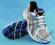 Buty ASICS GEL-1170 r. 43,5 white/black/true blue