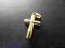 Bardzo ŁADNY Złoty krzyżyk waga 3,71 próba 585
