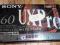 Kaseta audio SONY 60 UXPro - folia - lata '90