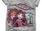 146 Bluzka  T-shirt MONSTER HIGH SALE szara A284