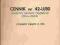 Cennik nr 42-U/80 naprawy bieżące ciągników C-330