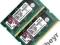 Pamięć 1GB (2x512MB) DDR PC2700 do laptopa Faktura