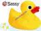 Sassy Gumowa Kaczuszka z czujnikiem - do kąpieli