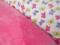 Tkanina Polar dziecięcy różowy gładki 1M