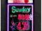 TABLICA FLUORESCENCYJNA LED 80x60 +Light Box+pilot