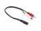 ADAPTER KABEL PRZEJŚCIÓWKA JACK 3,5 NA 2 RCA AK267