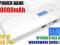 ŁADOWARKA POWER BANK LCD 10000mAh 2xUSB 1A/2.1A