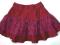 BORDOWA SZTRUKSOWA SPÓDNICZKA KORONKA 92/98 UK